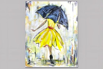 Virtual Paint Nite: The Yellow Dress (Ages 13+)